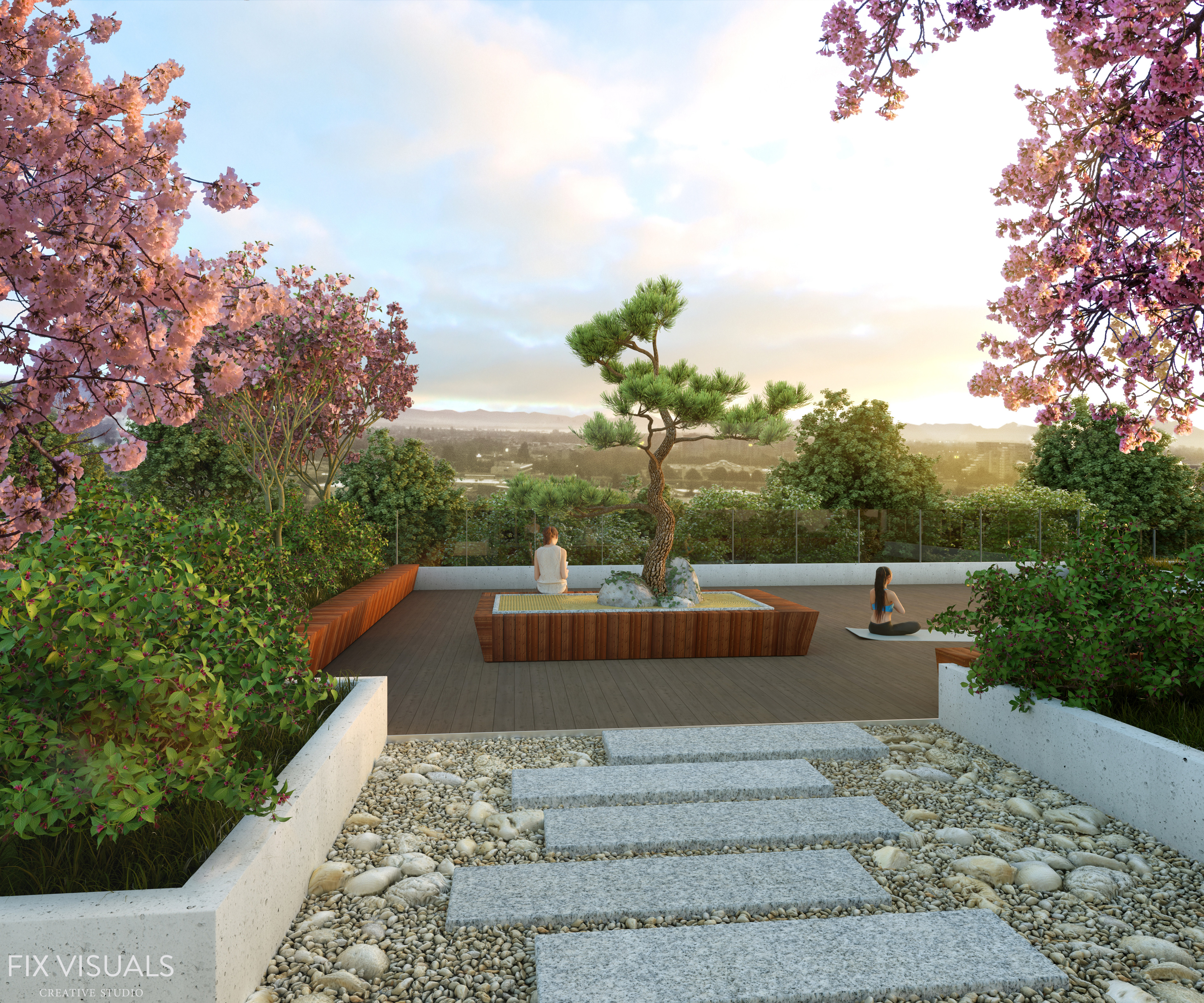 Amenity Yoga and Zen Terrace