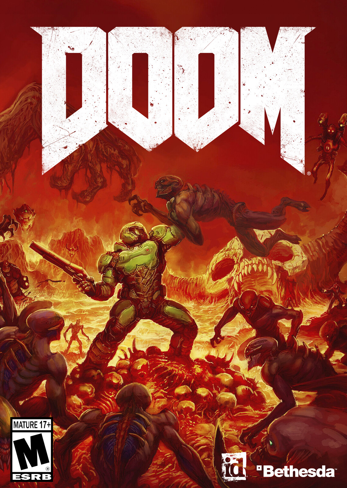 Doom (2016 - Deluxe) (Bethesda Slayers Club exclusive art cover)