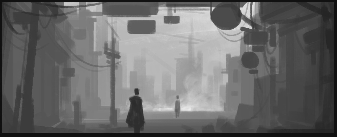 Quick Little thumbnail sketch