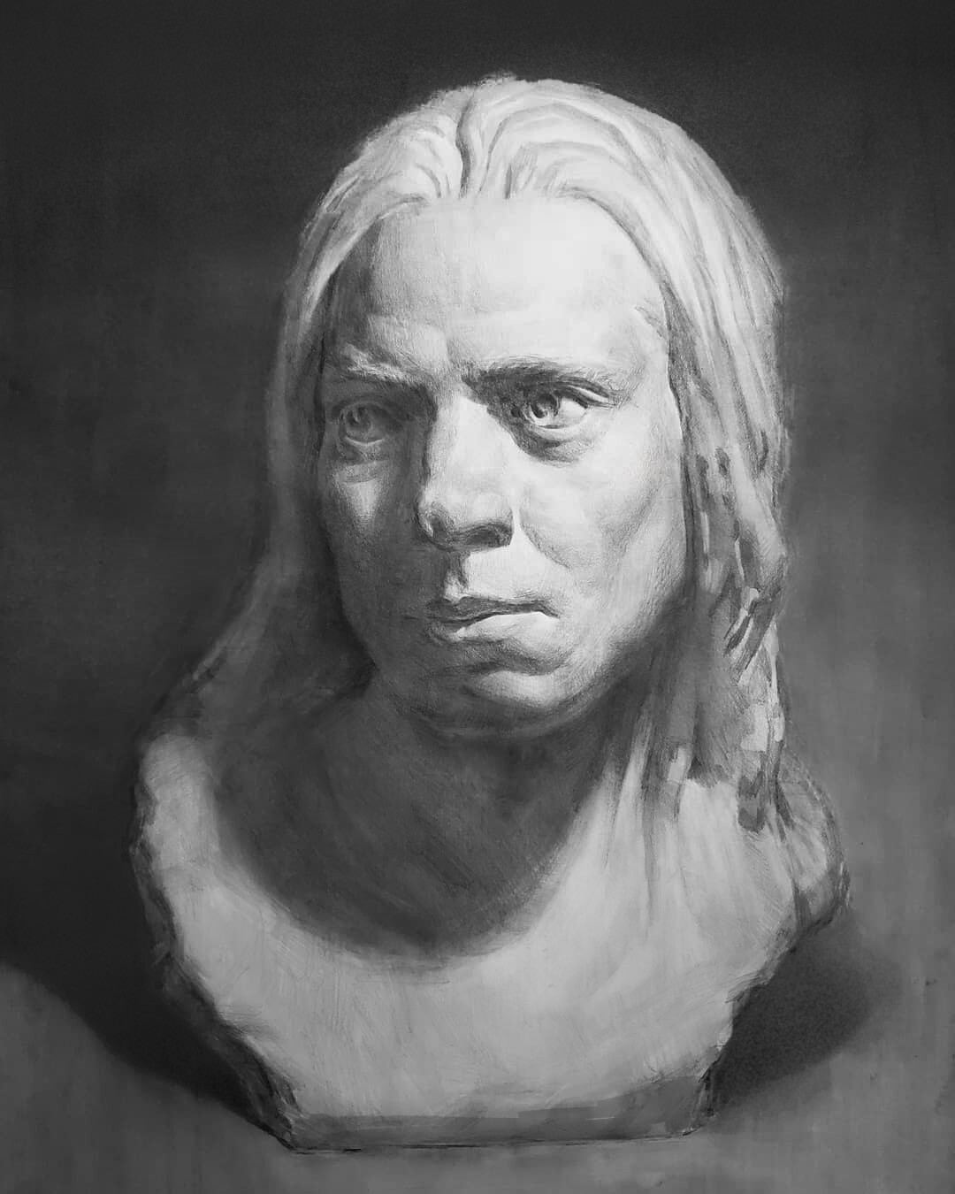 Graphite on paper