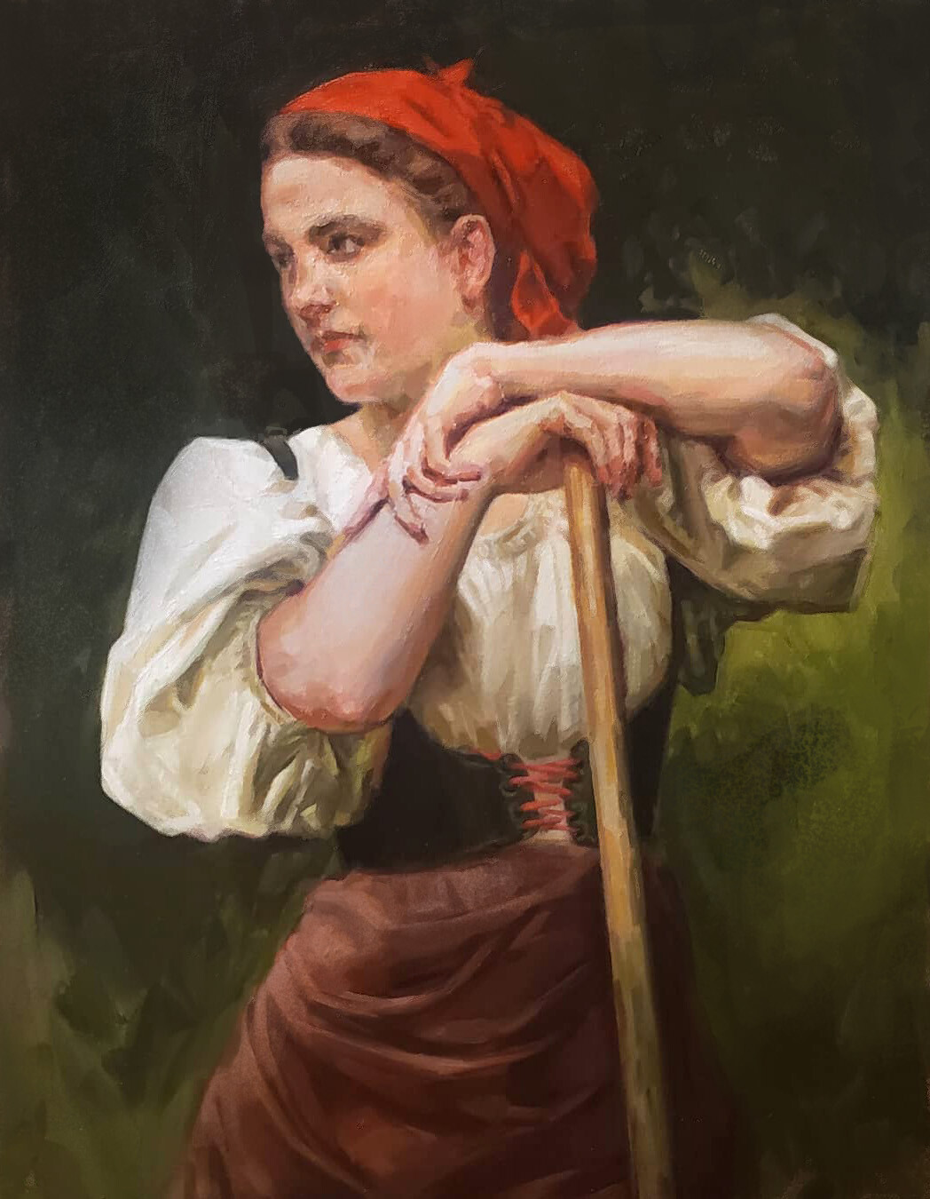 Oil on canvas
