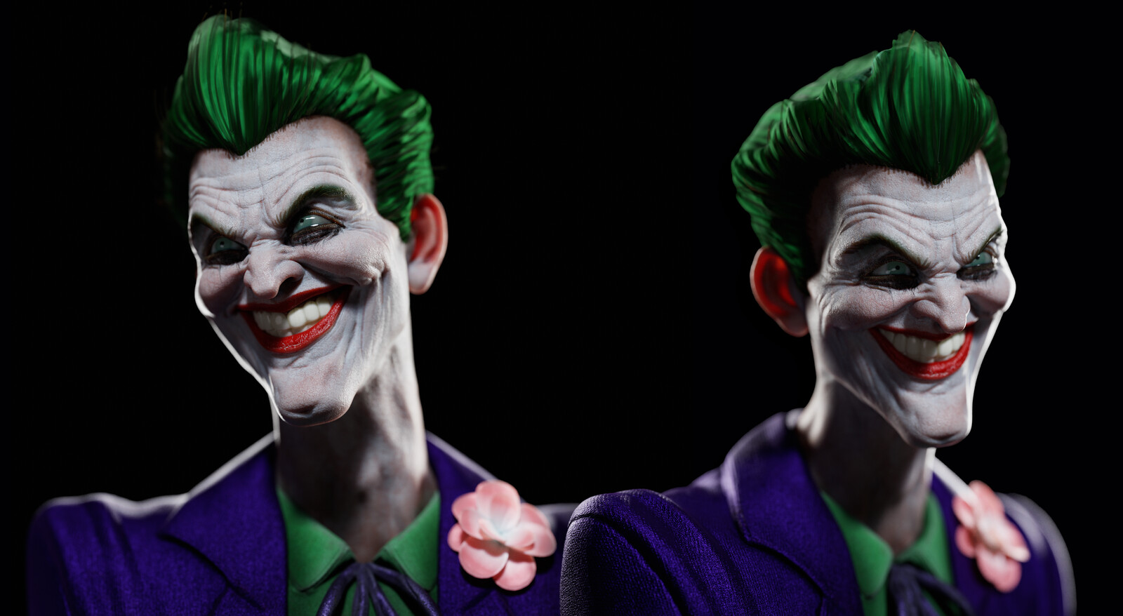 The Joker – 3D Sketch