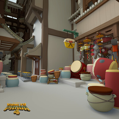 Kung Fu Panda 4 - Drum Shop