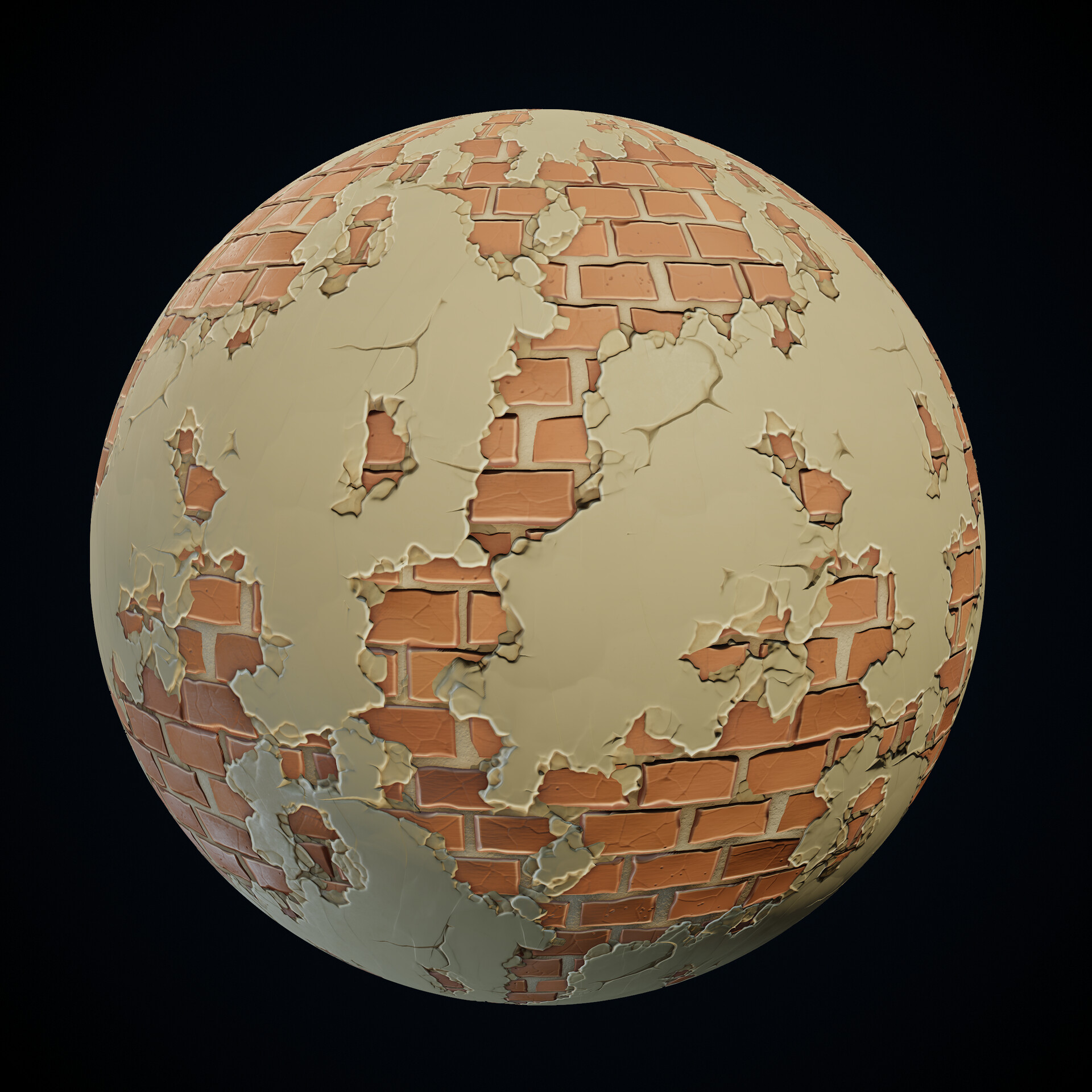 ArtStation - Exposed Brick Wall