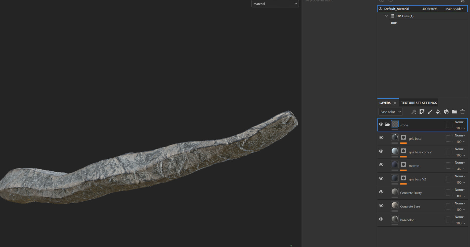 Stone texturing in Adobe Substance 3d Painter