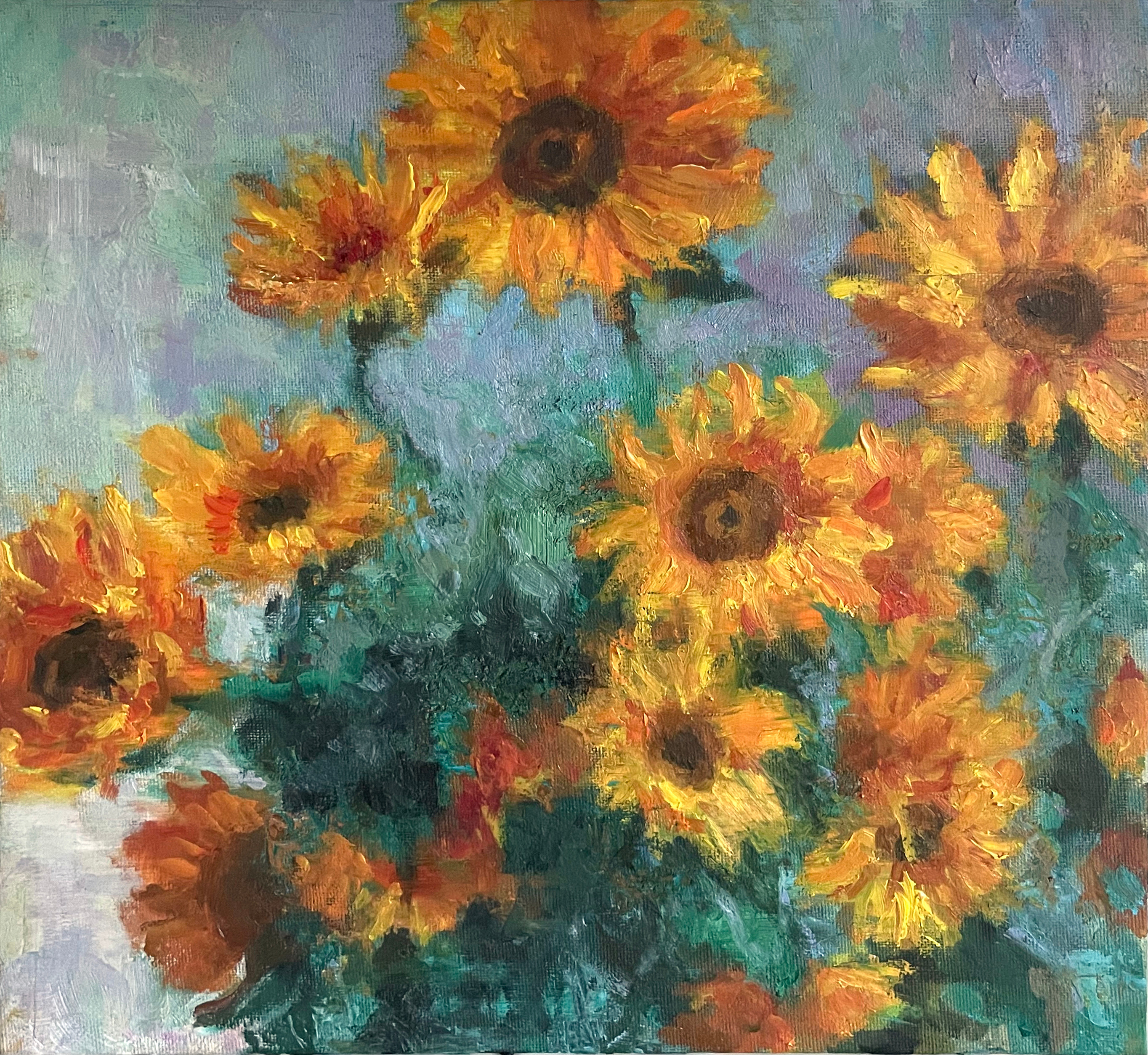 After Monet, study.