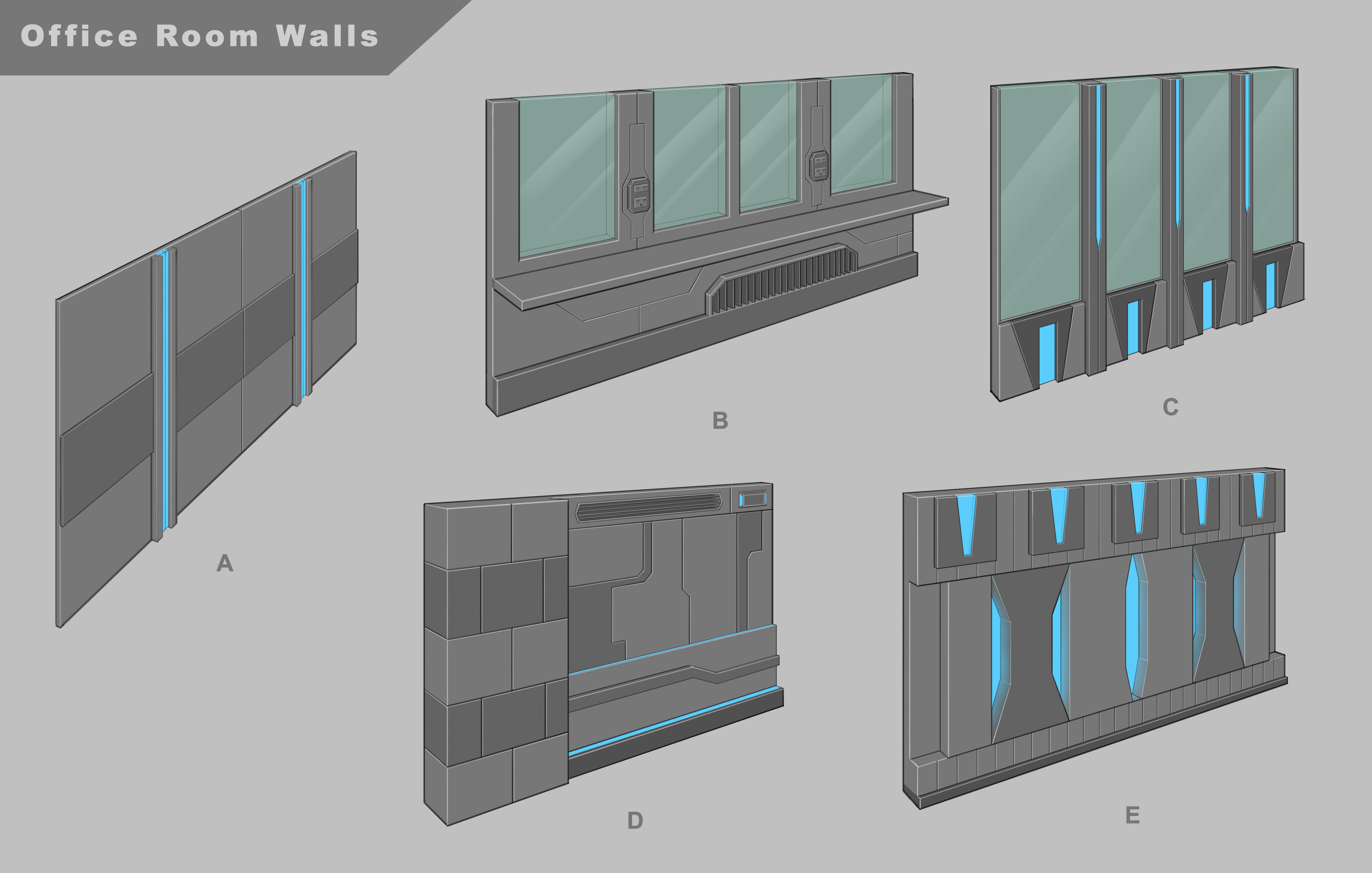 Office Room Walls