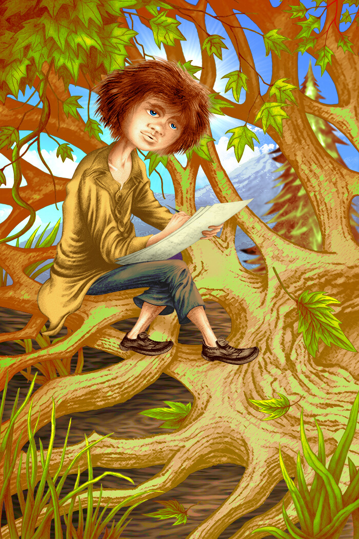 Illustration for 'Snip &amp; Bittersweet', a children's book written by Amy Laundrie, writer at Macmillan.
