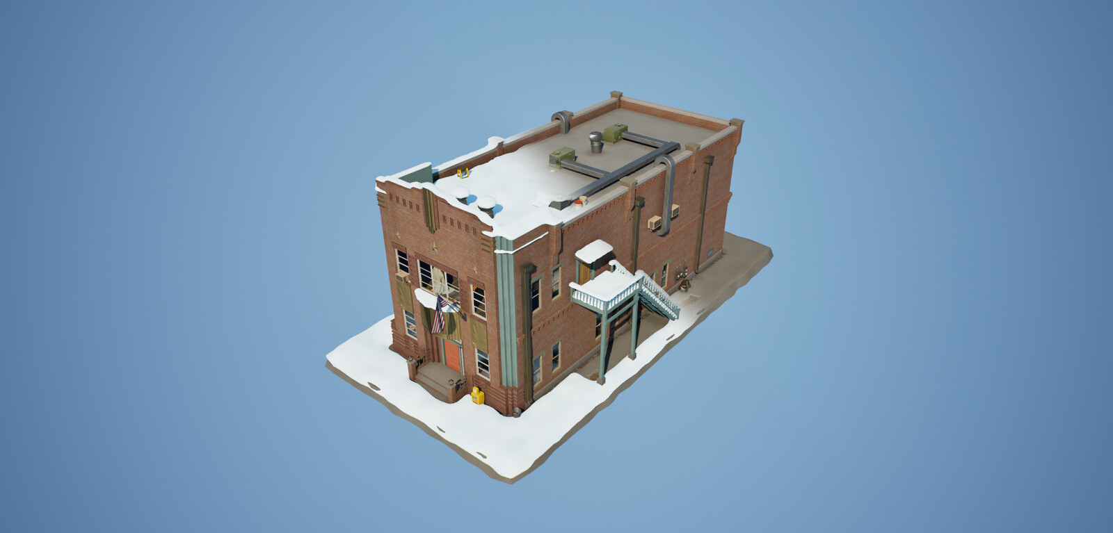 Snow Pass on Prefab Levels