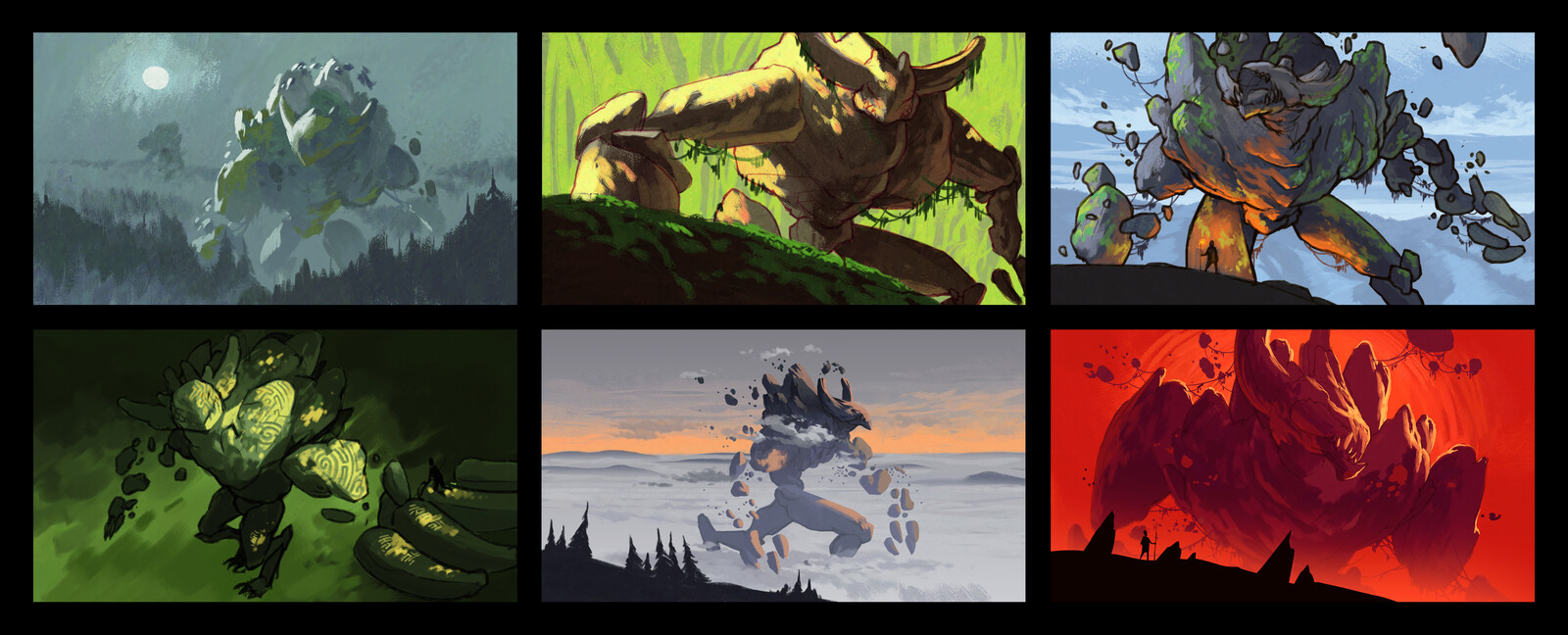 early concepts of the second behemoth.