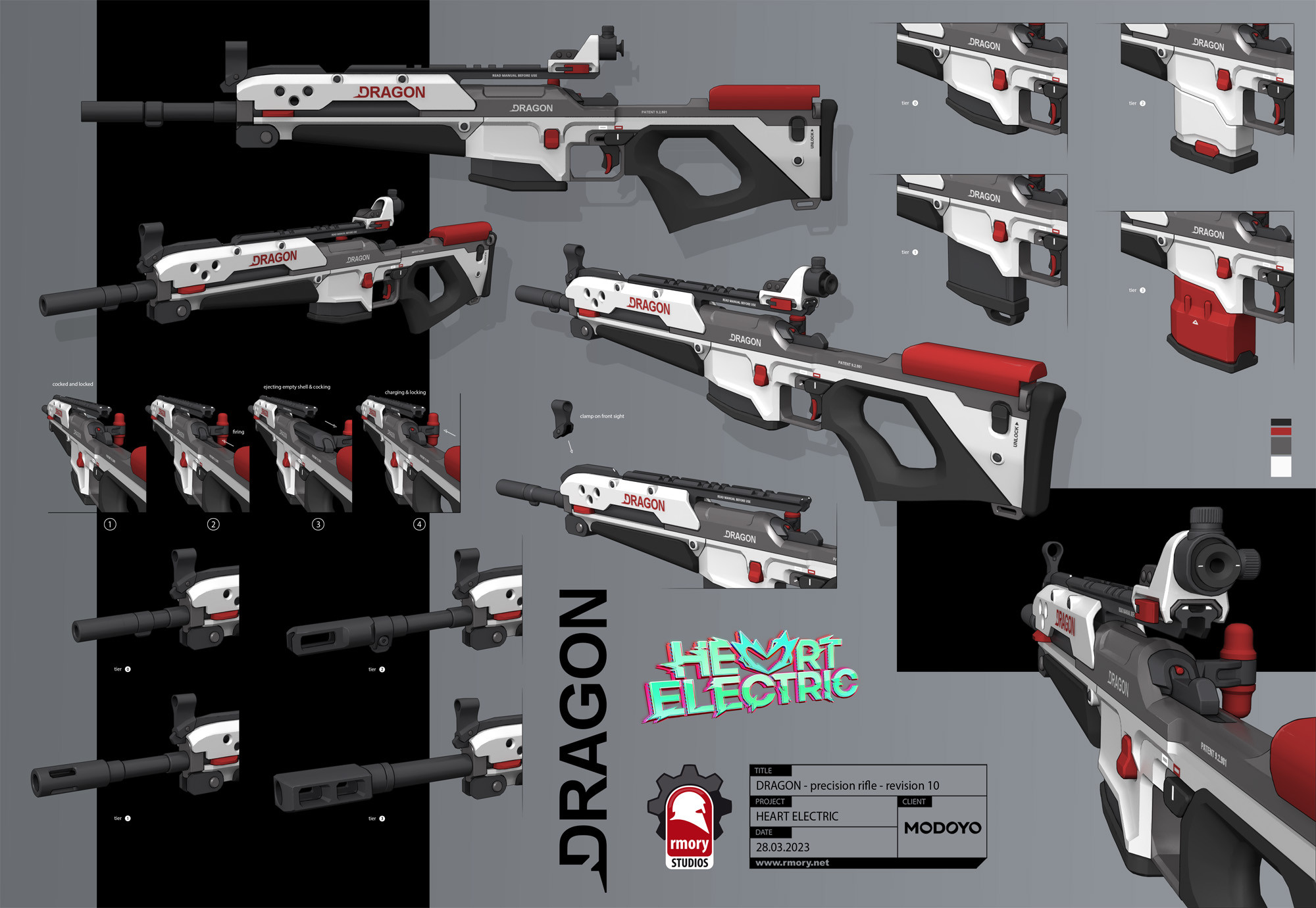 HEART ELECTRIC - Dragon - rmory studios