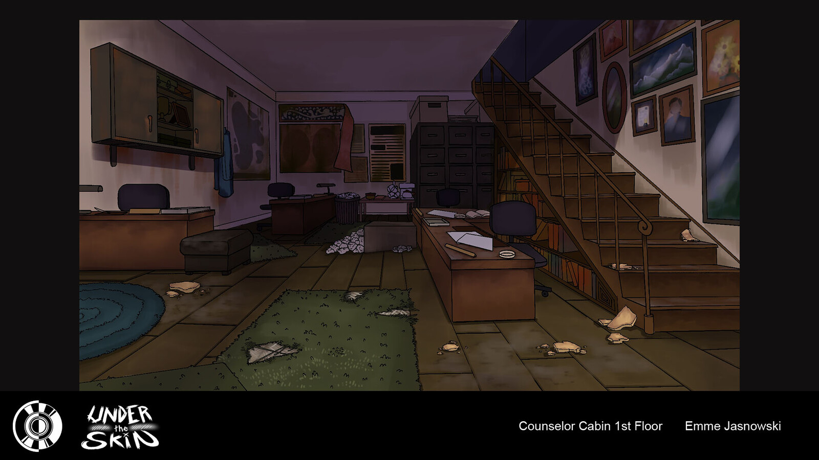 Under the Skin- Counselor Cabin