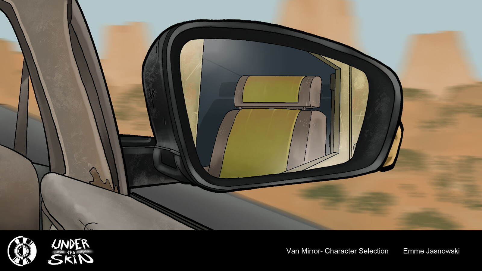 Under the Skin- Van Mirror