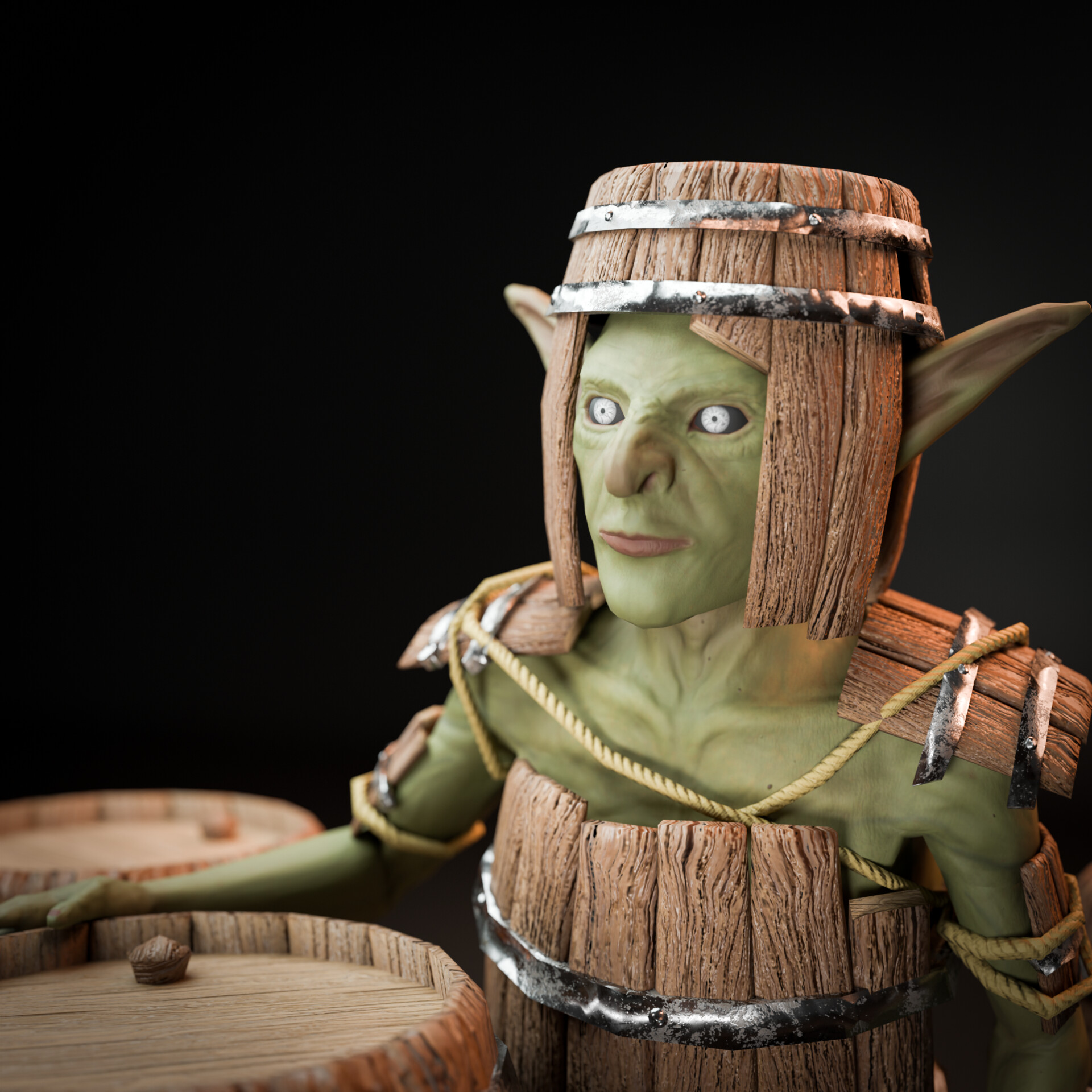 ArtStation - Rustic Goblin Defender