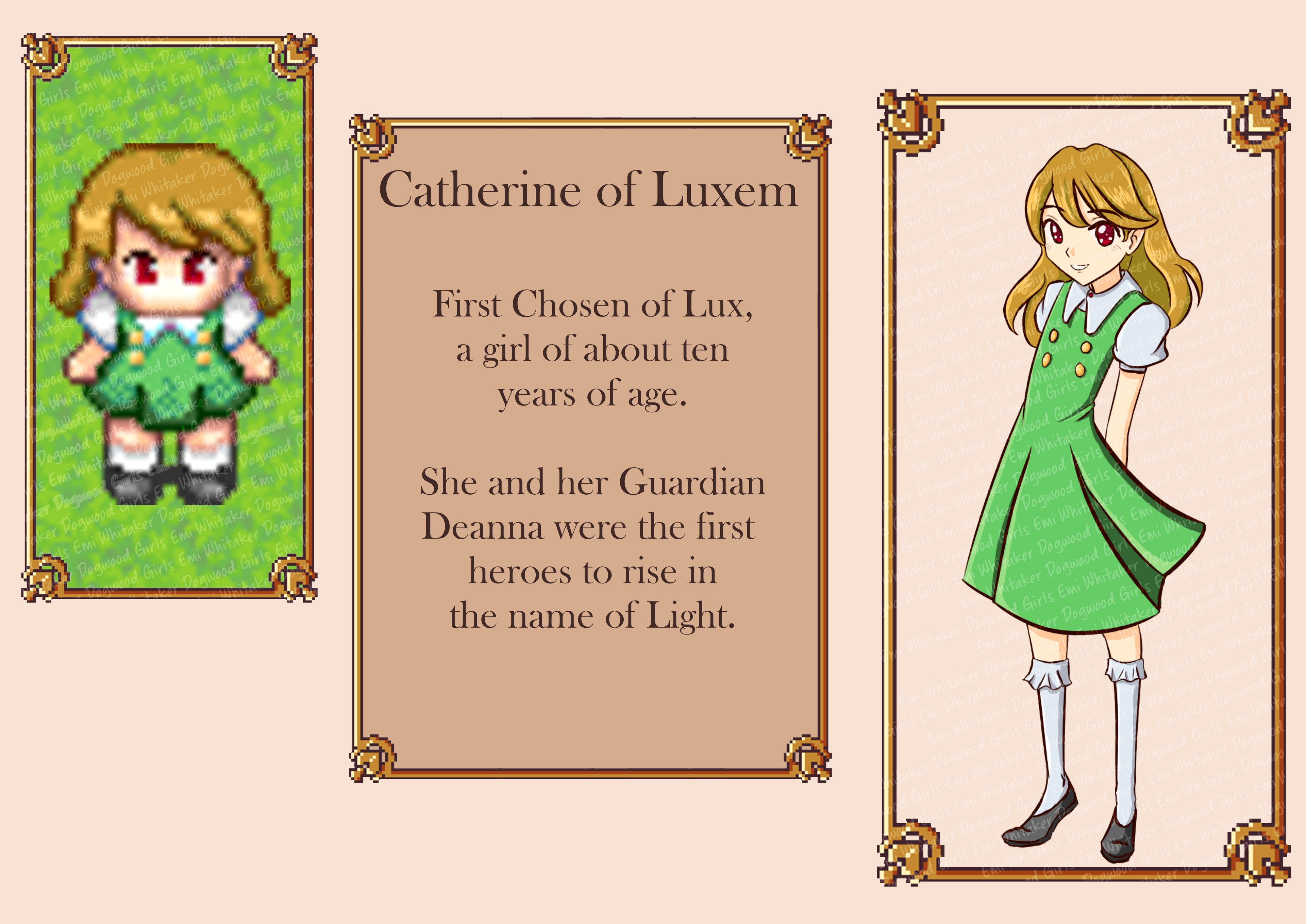 Information card for Catherine of Luxem.
