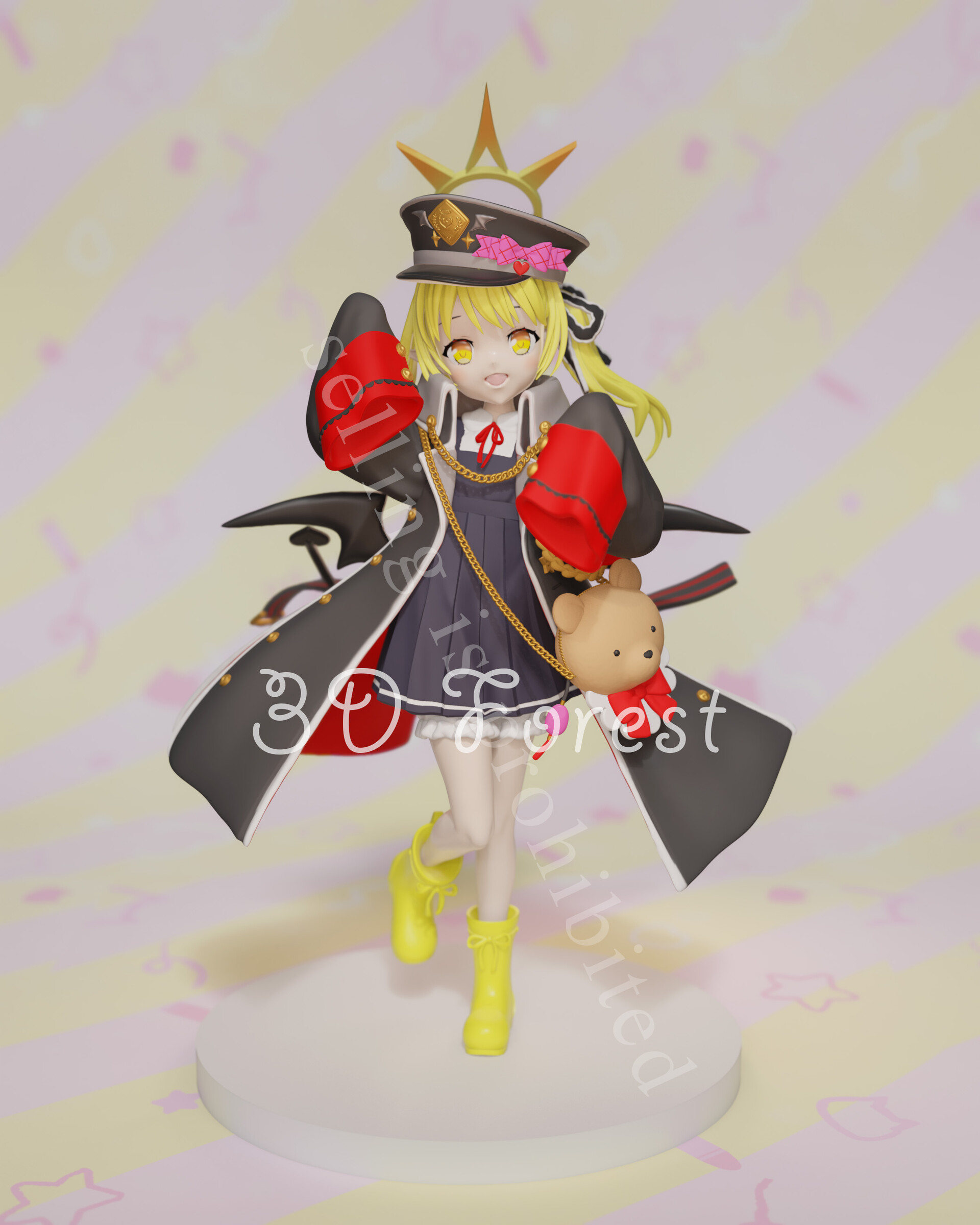 ArtStation - Blue Archive Ibuki 3D printable model