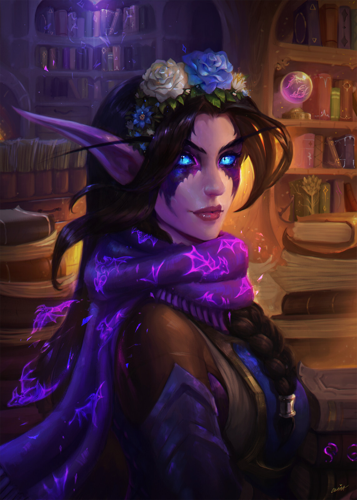 second portrait - final no horns