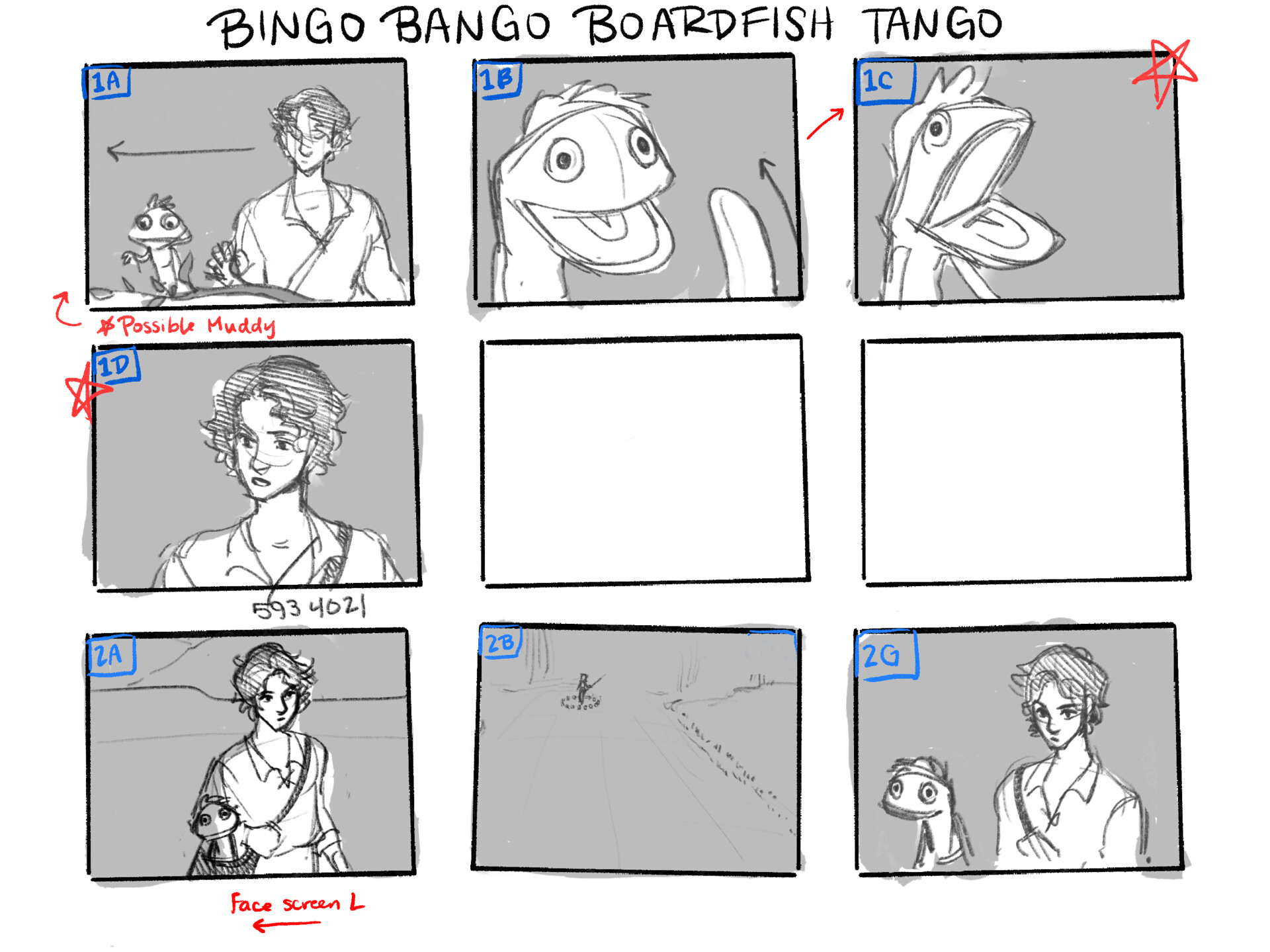 ArtStation - Bingo-Bango Swordfish Tango