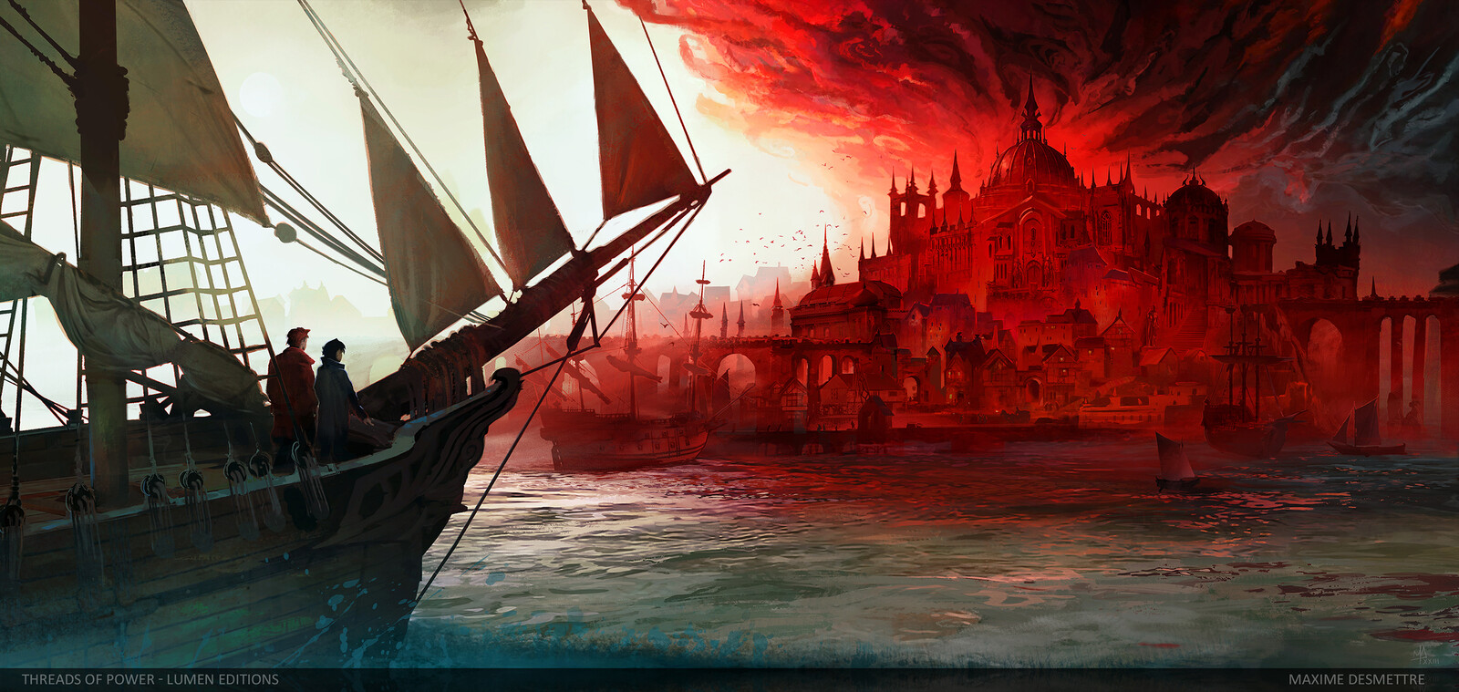 Threads of Power - Book cover