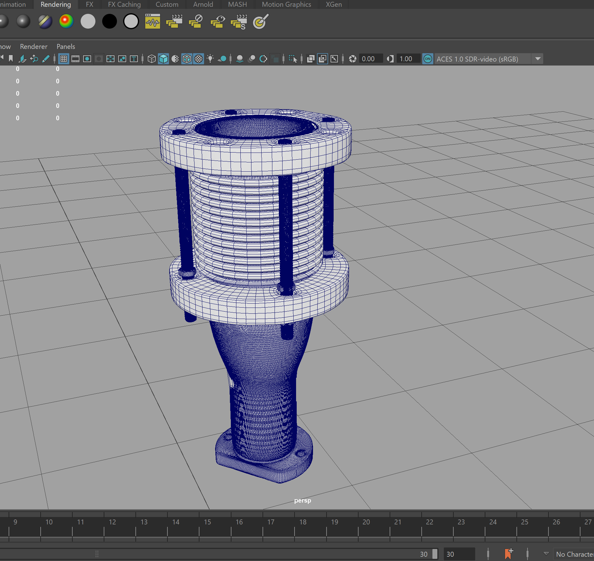 Base mesh made by my partner Eric Keller
