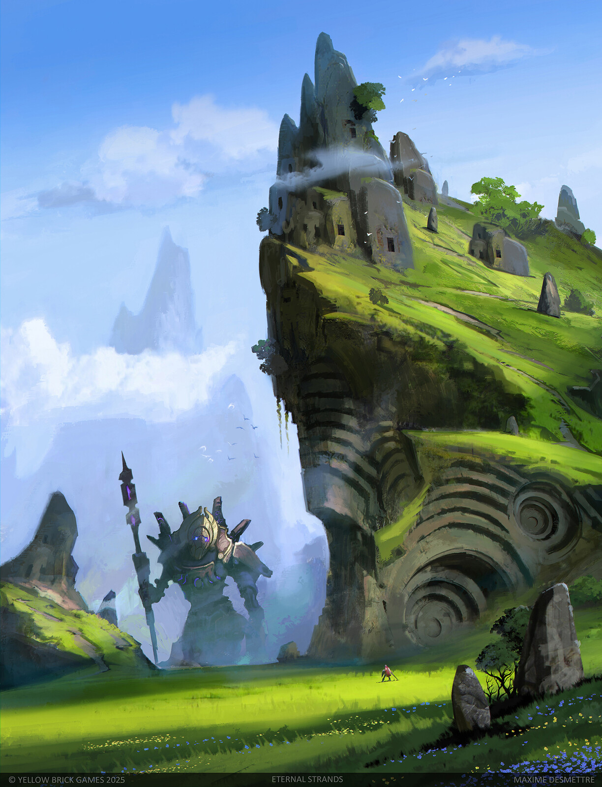 Early intention for a Quarry. It then has partly merged with the Forest area.