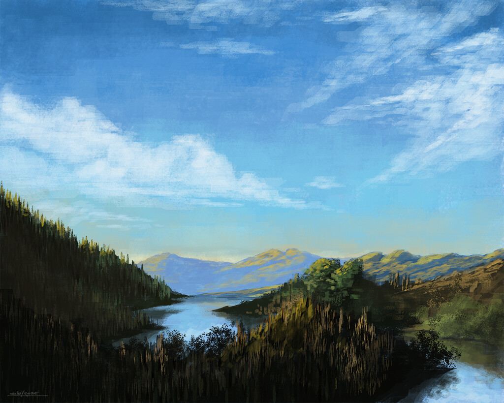 Loch Katrine study.
