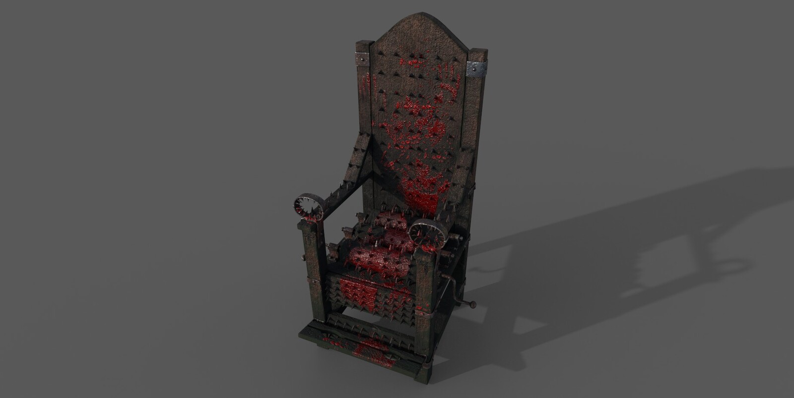 Spiked chair