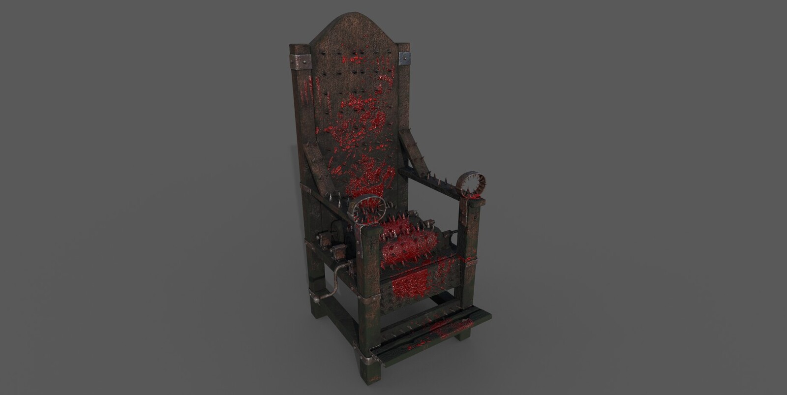 Spiked chair