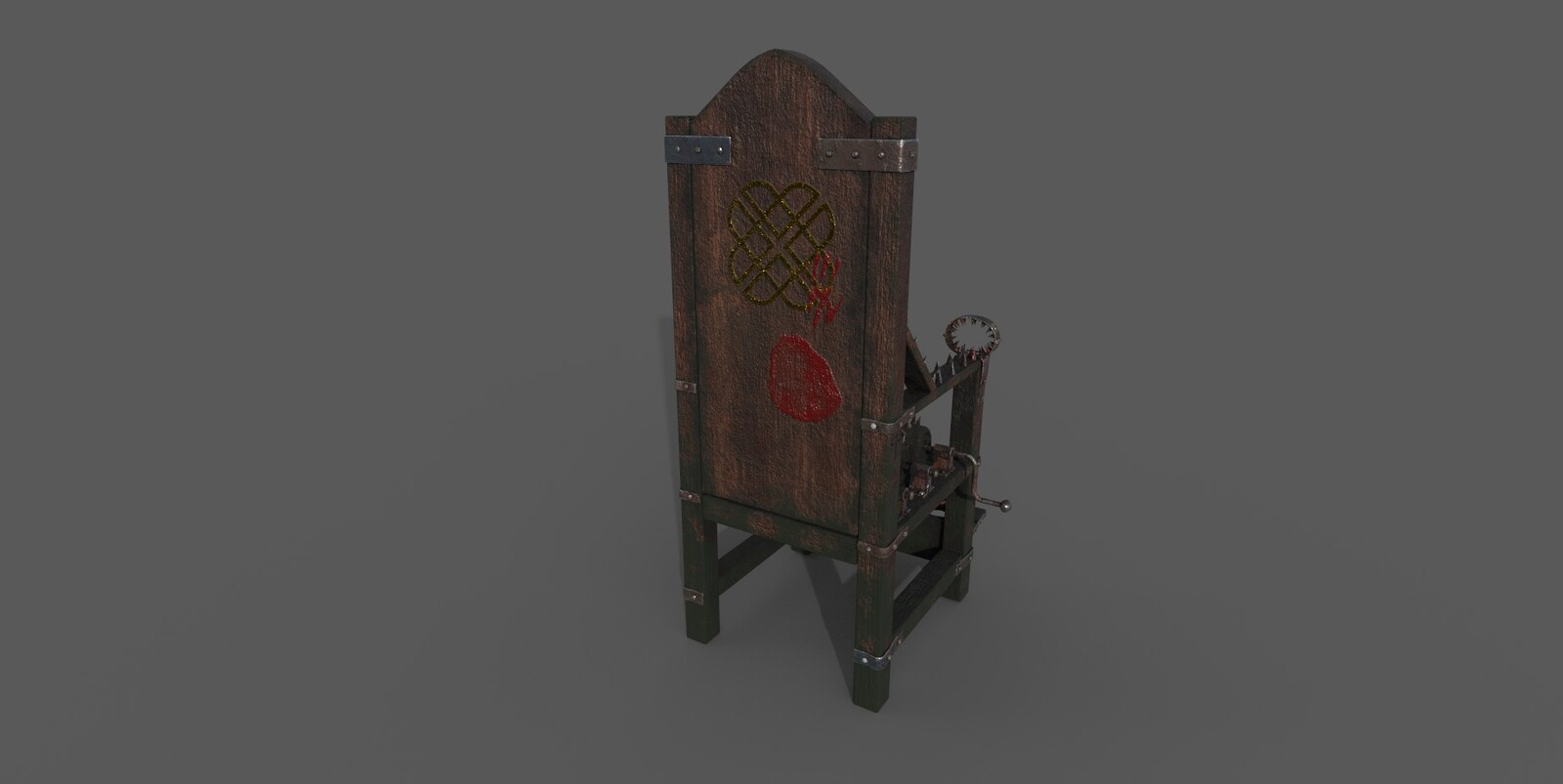 Spiked chair