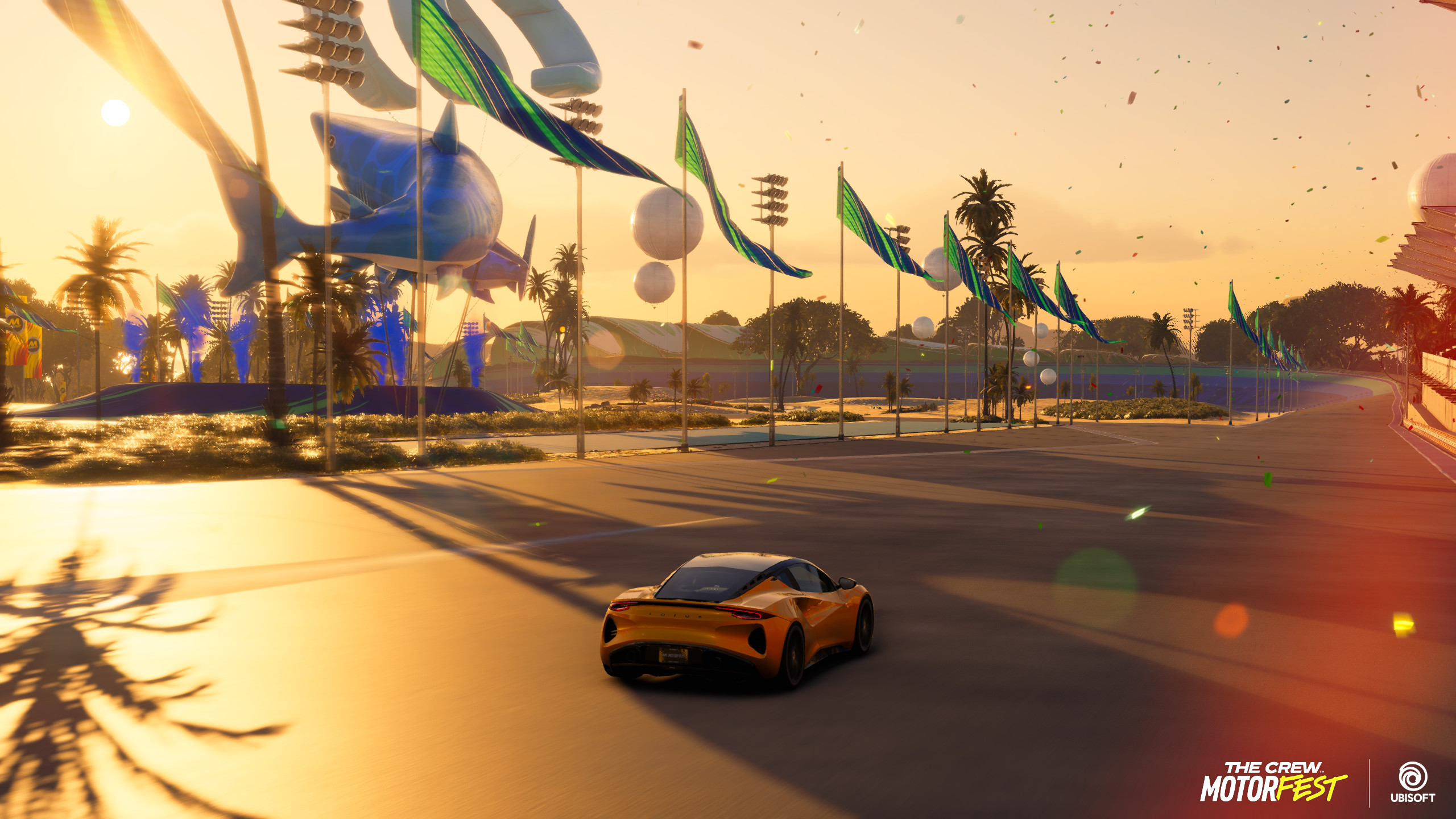 Additional shot of the dragstrip portion.
