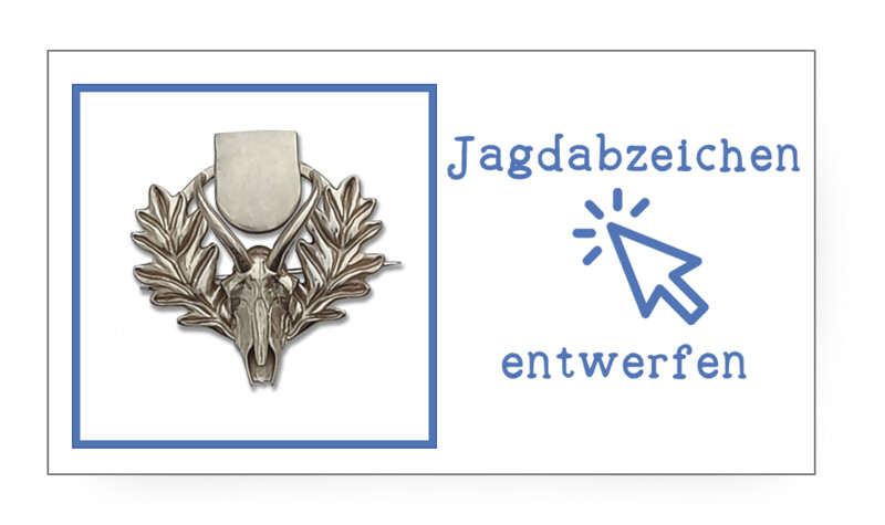 Jagdabzeichen entwerfen
