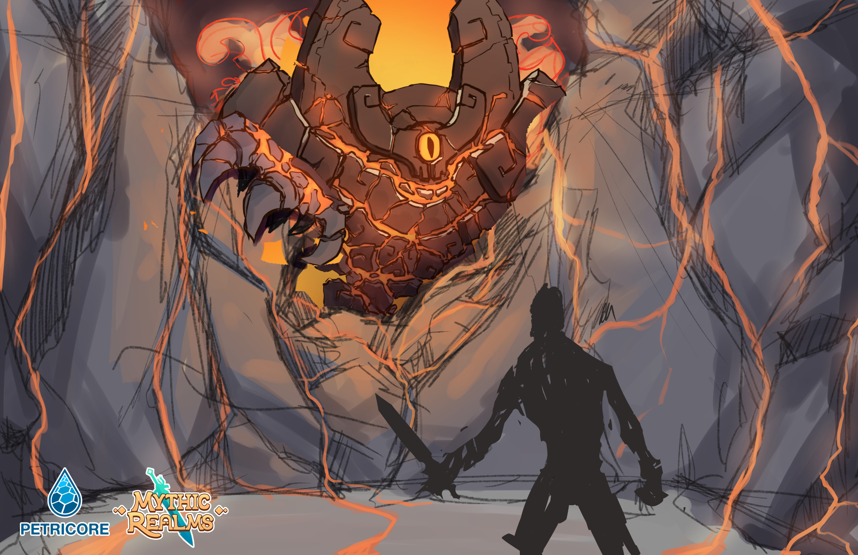Boss fight encounter concept