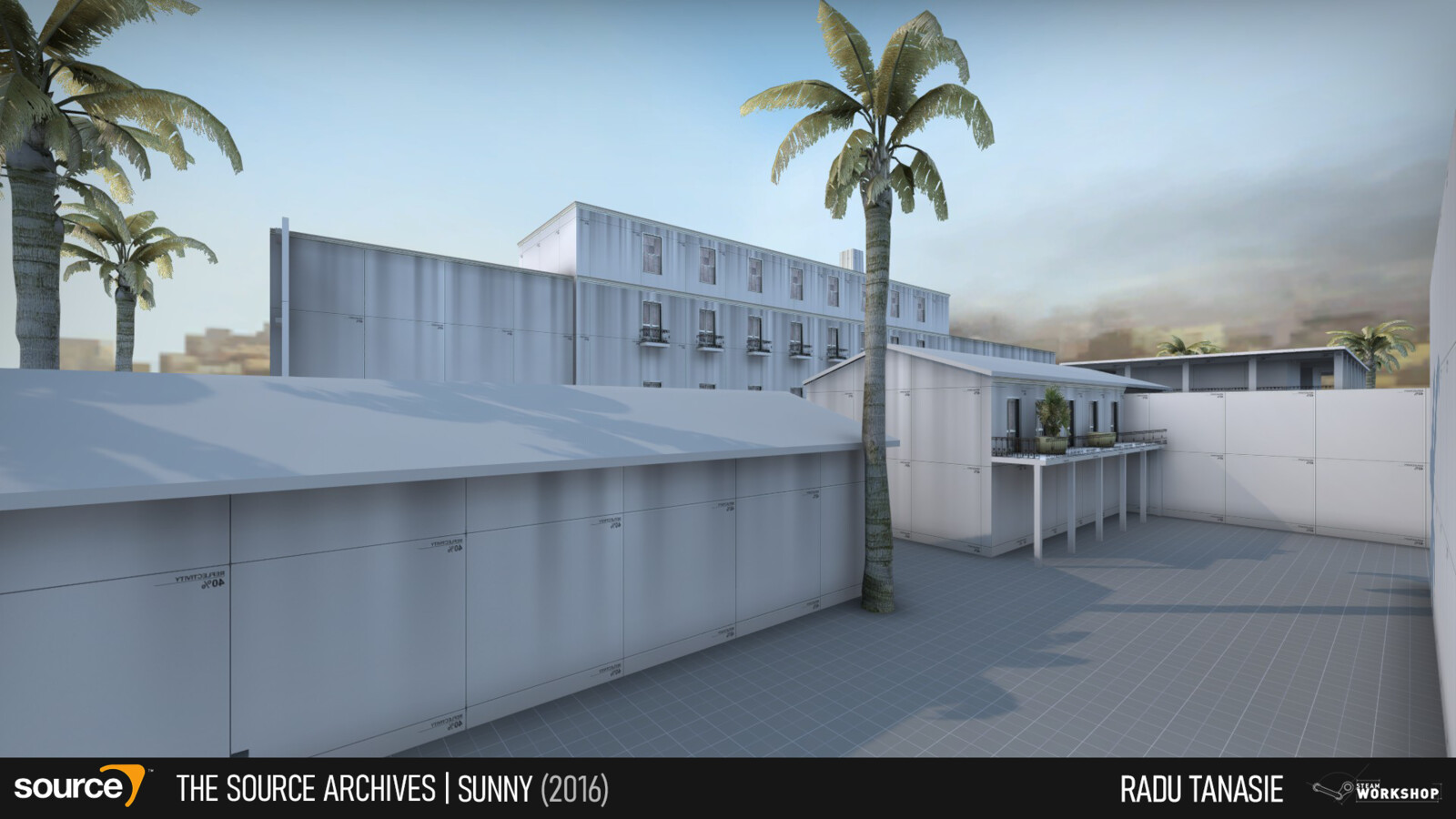 Sunny was another more successful attempt at creating a Counter-Strike map. However, the layout had issues and I dropped the project in preparation for my university exams.