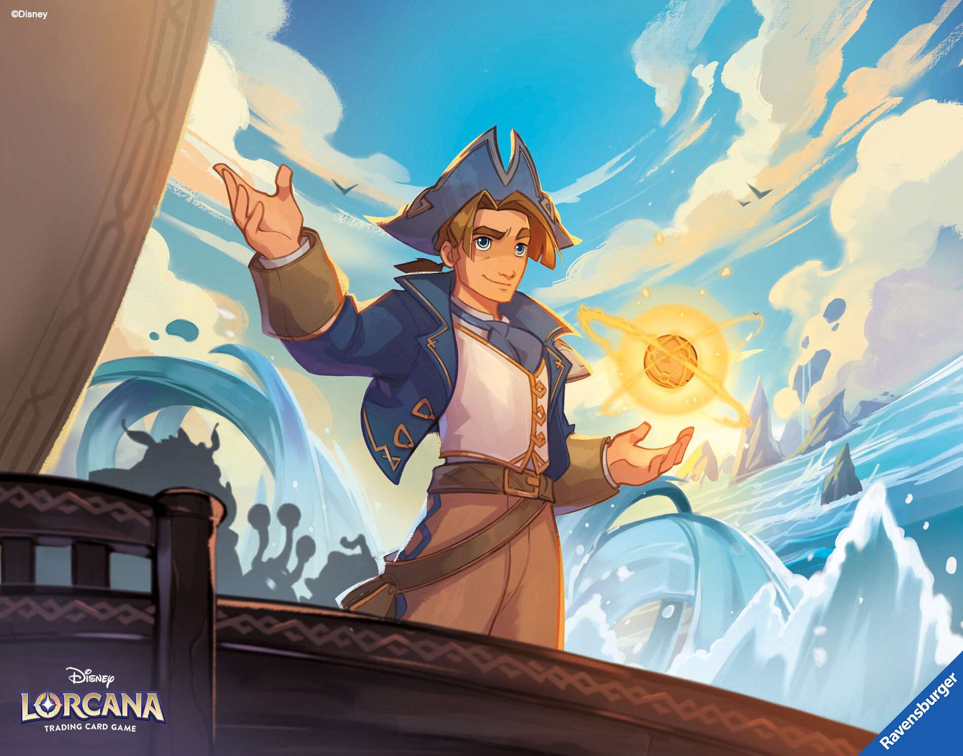 ArtStation - Disney Lorcana - Thrill Seeker/Noble Pirate Jim Hawkins &  Sonic Warrior Ariel