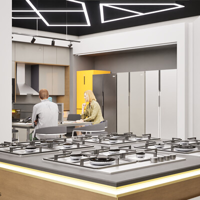 Haier Kitchen Lab - Chelyabinsk, Almaz Shopping Mall