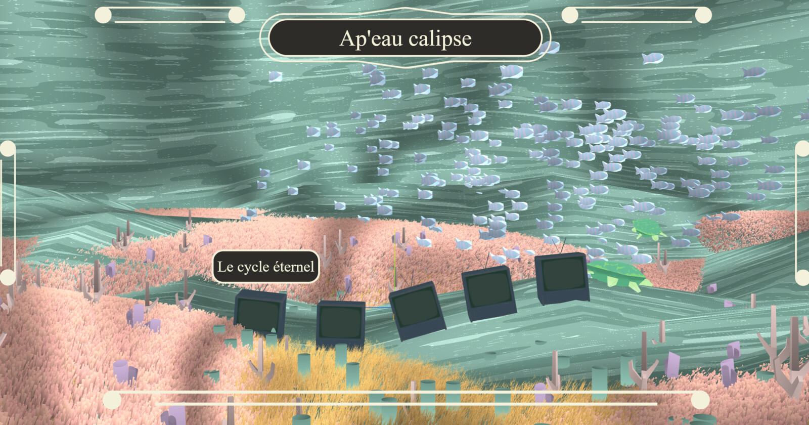 Site 3D interactif - AP EAU CALYPSE 