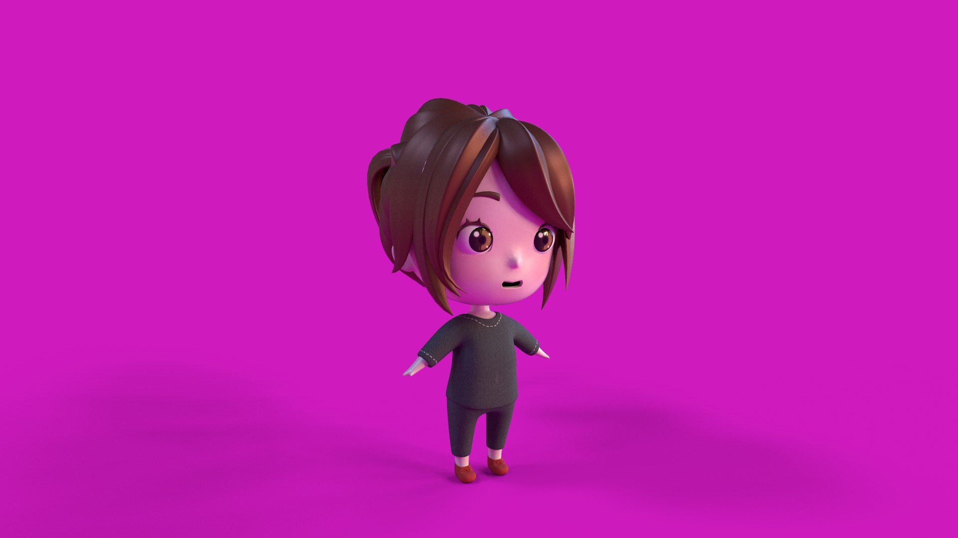 ArtStation - chibi Character Model