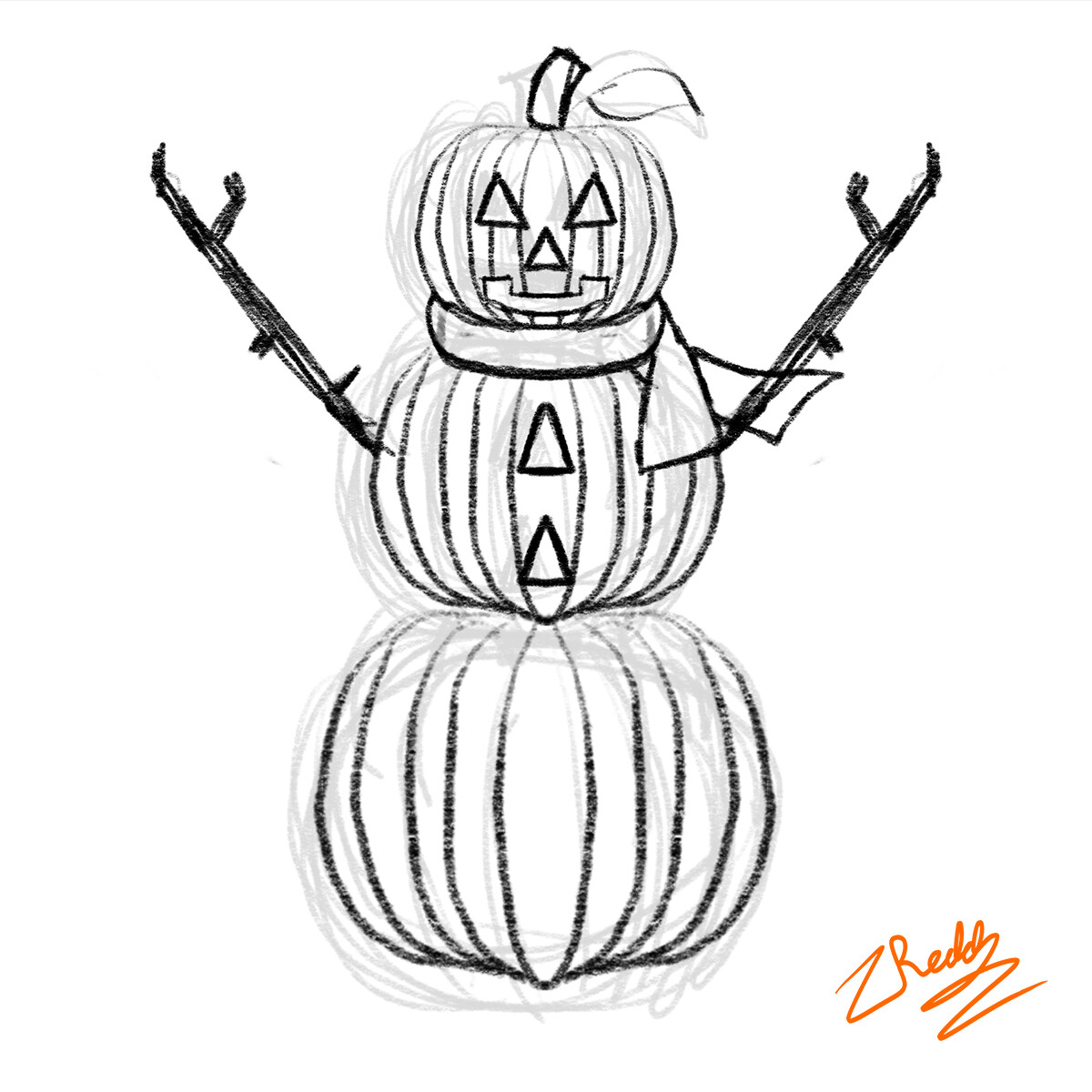Pumpkin Scarecrow Thumbnail 