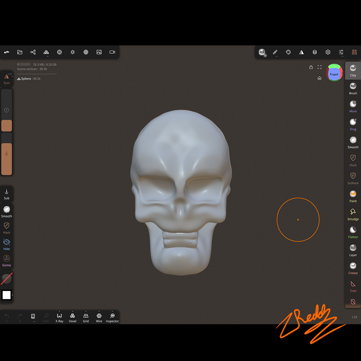 Nomad Sculpt Front View