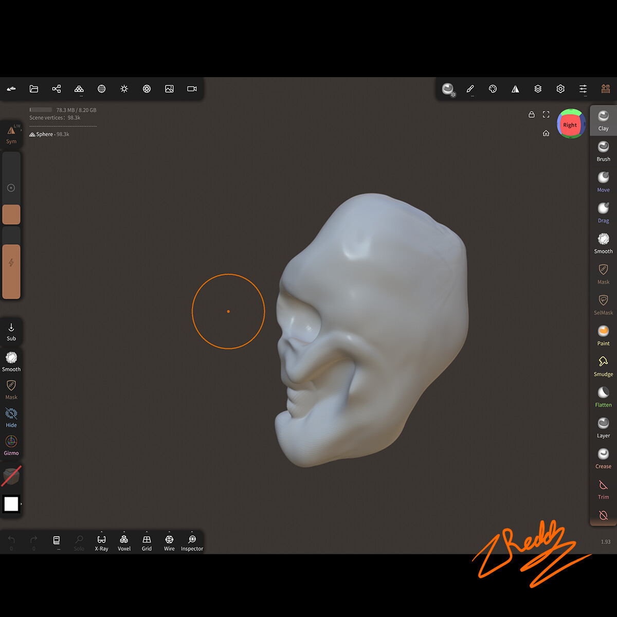 Nomad Sculpt Side View