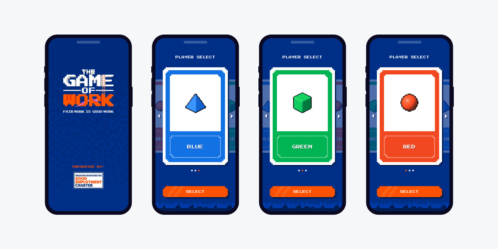Player selection UI