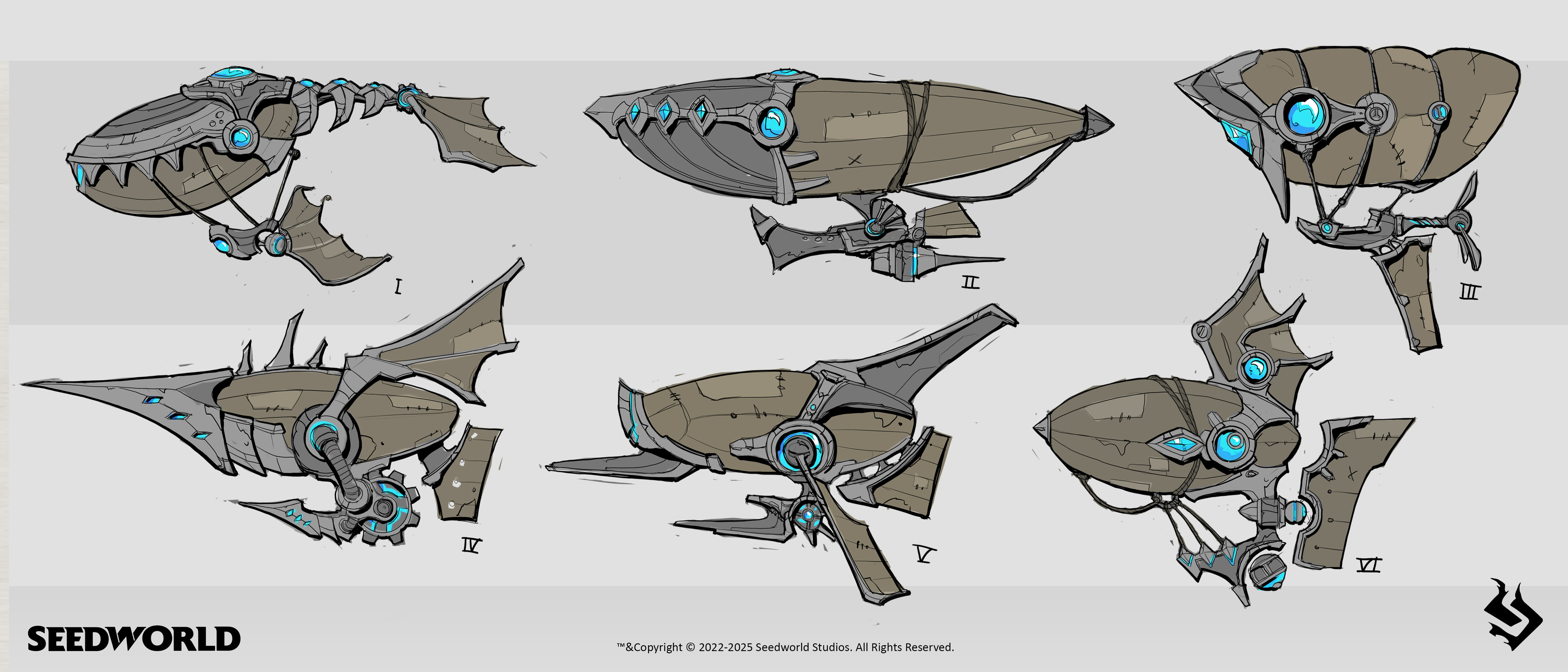 Airship sketches