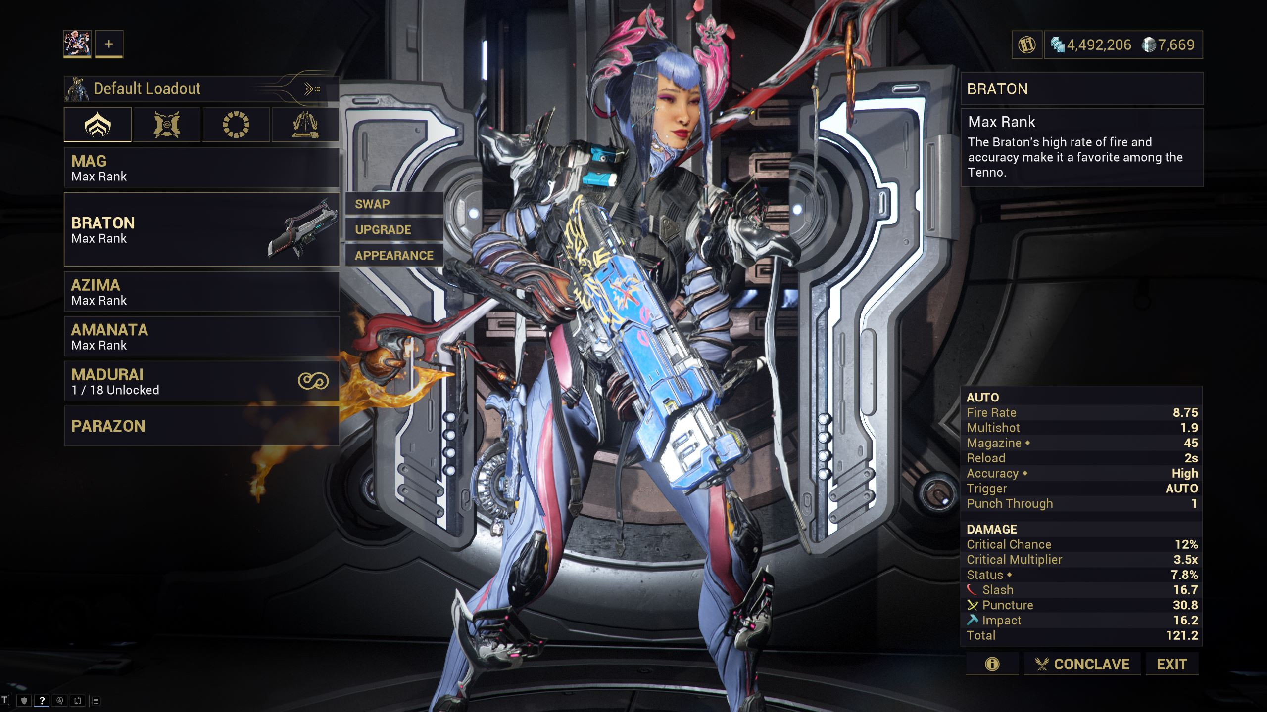 In-Game Screenshot - Justice Rifle Skin