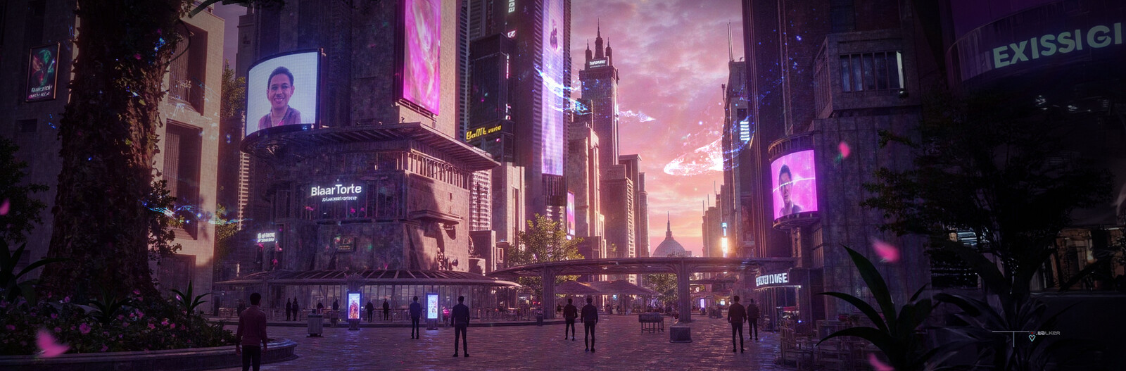 Magical City Concept Art Exploration - R&amp;D Experiments 