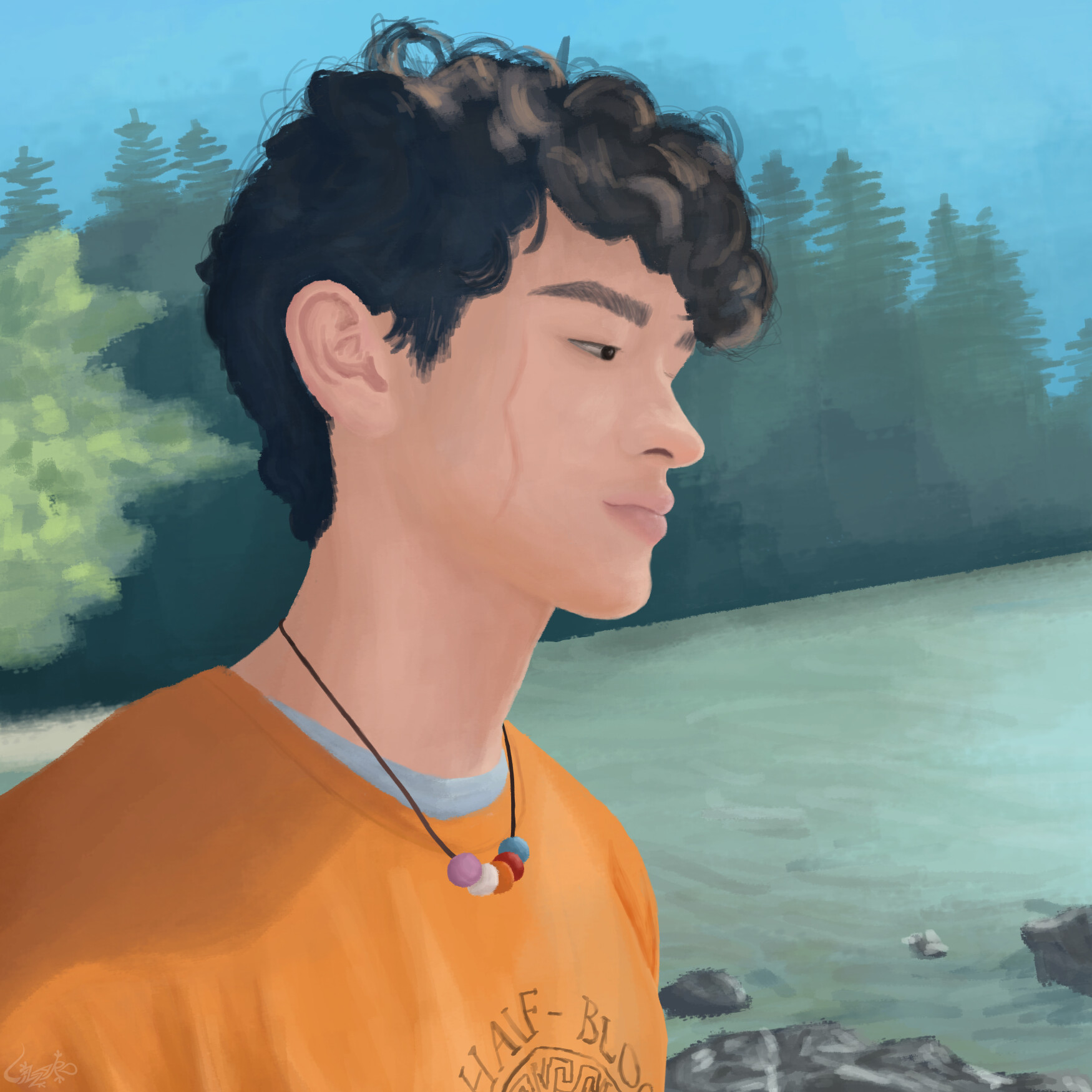 Luke Castellan, from the Percy Jackson books : r/HeroForgeMinis, image size:1750x1750