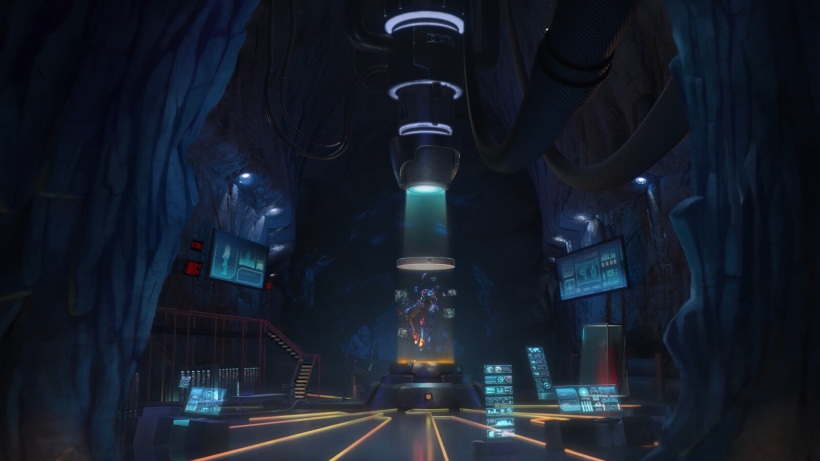 I Worked on the logistics, scene assembly and material creation of this scene.  Lighting by Samuel Pagan