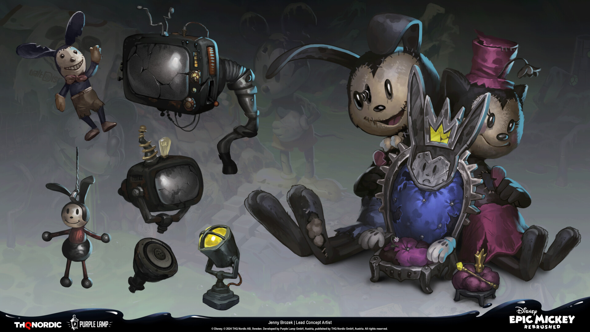 ArtStation - Disney Epic Mickey: Rebrushed - Concepts Part 04