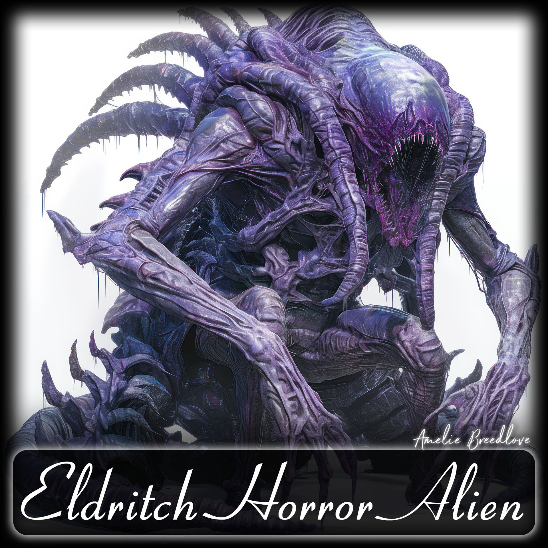 ArtStation - 200 Eldritch Horror Alien (Full Body) Reference