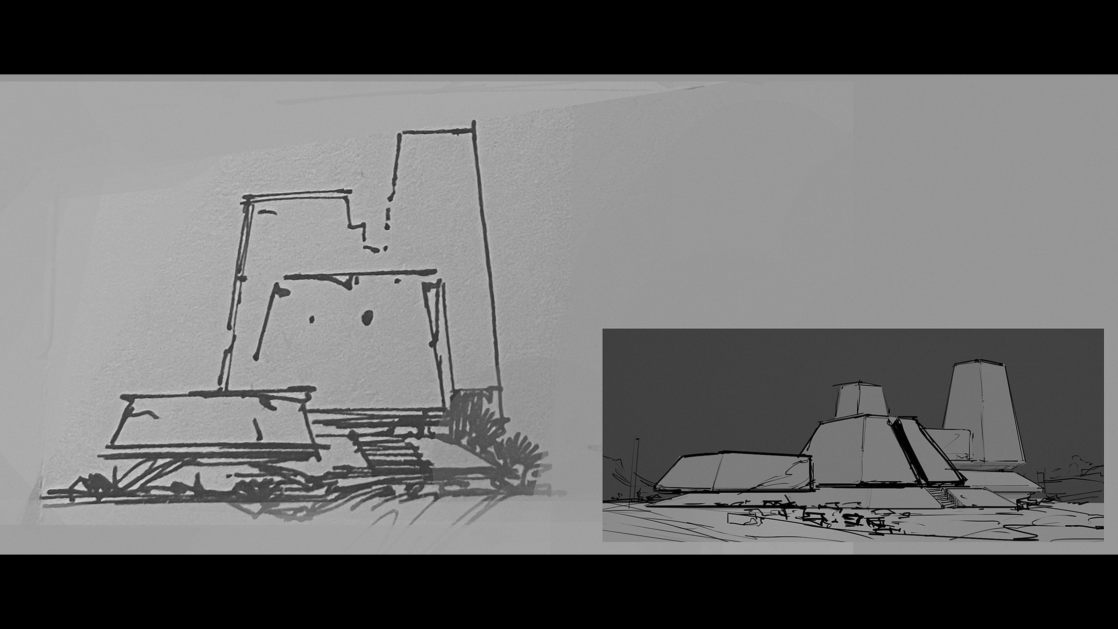 Initial sketches