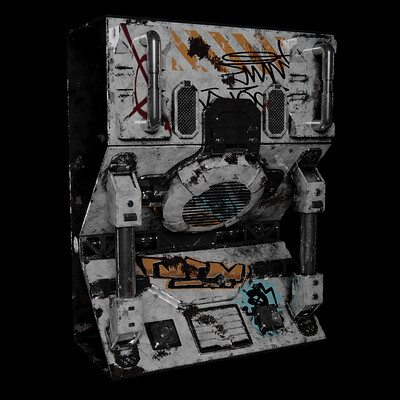 Game/Film-ready 3D asset: Industrial Vent